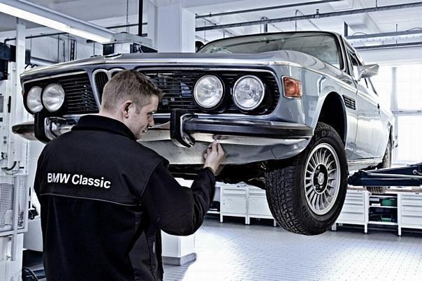 Kundenrestaurierung in der Werkstatt der BMW Classic